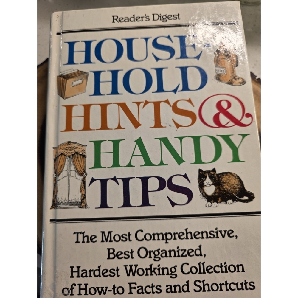 Reader's Digest Household Hints & Handy Tips (1988) Hardcover